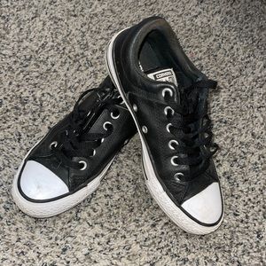 Converse low top all stars leather